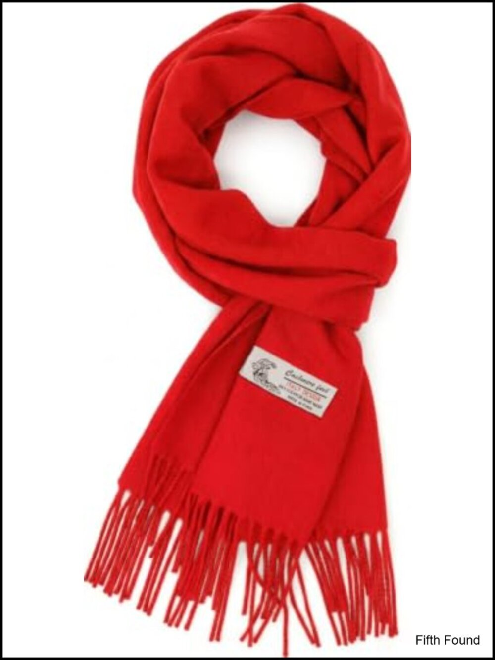 Unisex Solid Winter Scarf Cashmere Feel Soft Classic 72x12